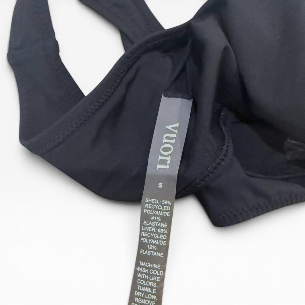 VUORI Cheeky Bikini Bottom Black Small NWOT - Picture 4 of 4